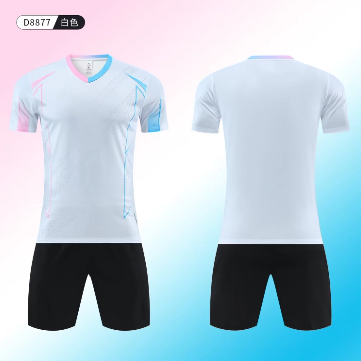 足球衣定制新款儿童成人光板空白训练队服比赛队服球服套装印号