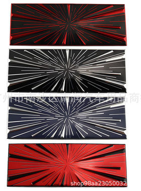 适用于特斯拉Model3时空时光隧道Ludicrous车标Highland3车尾标