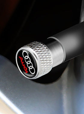 适用于奥迪A3A4LA6L新能源Q2LQ3Q5Q7RS4 S5汽车轮胎气门嘴帽改装