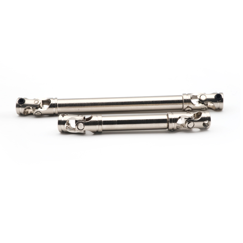 秦车1/18/24花键伸缩传动轴 cvd合金联轴器 RC静改动卡车模型套轴