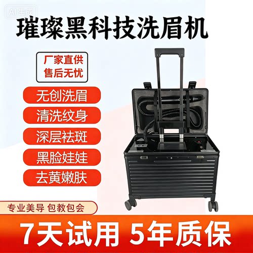 大功率专业洗纹身洗眉机美容院