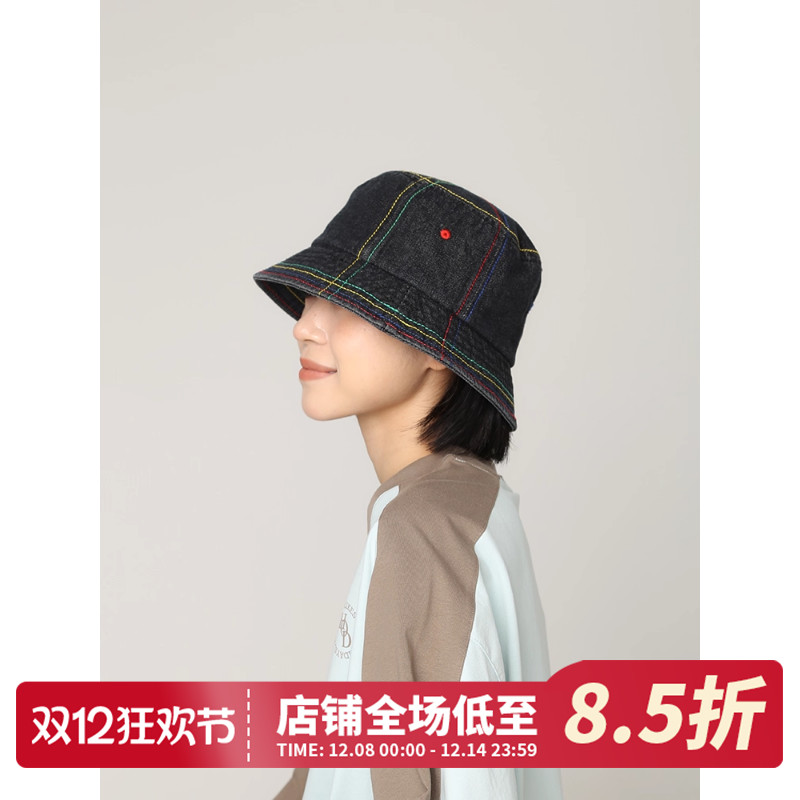 CHASELUCK长乐彩虹线牛仔渔夫帽