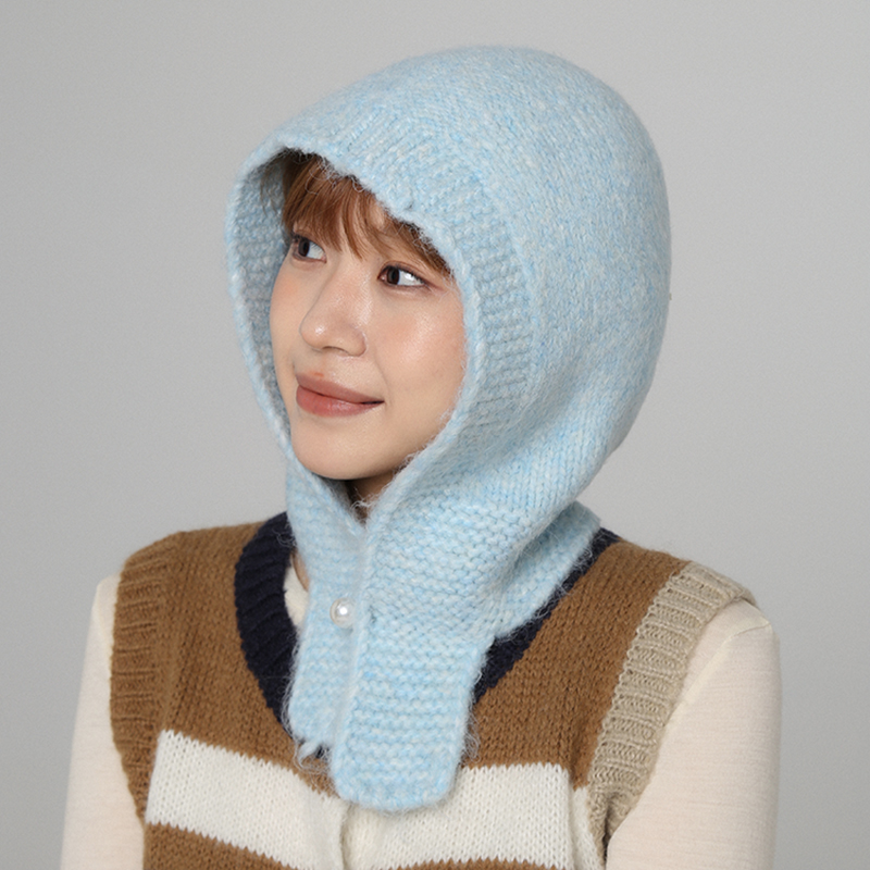 CHASELUCK长乐针织巴拉克拉法帽