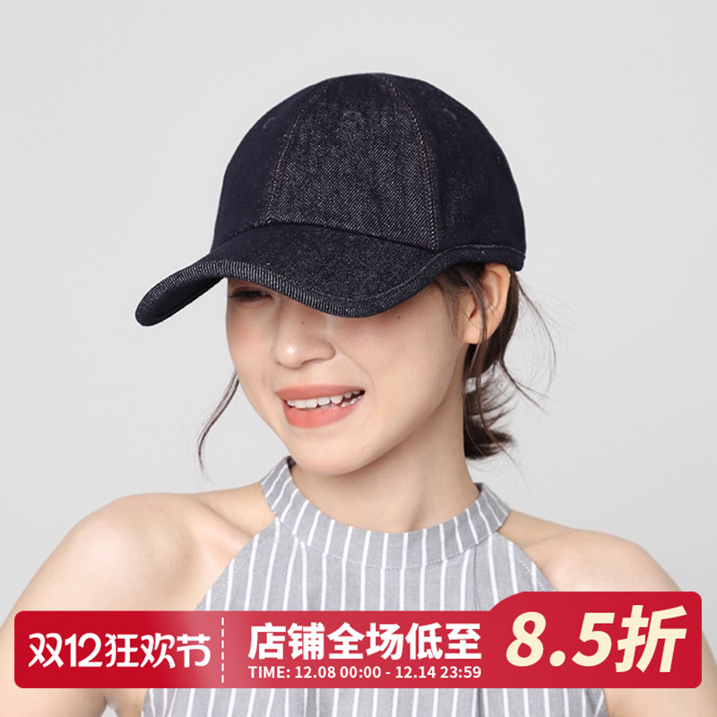 CHASELUCK长乐深蓝色牛仔棒球帽