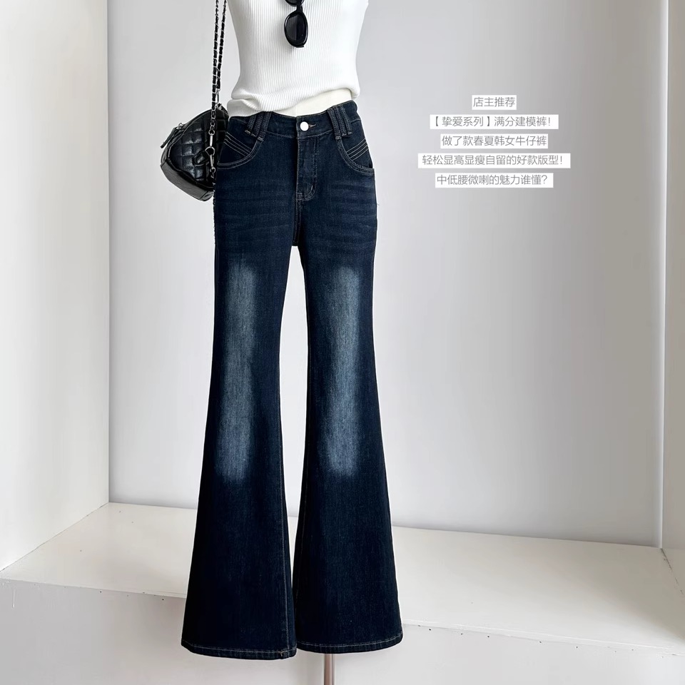 美式高级感超模裤！中低腰牛仔裤
