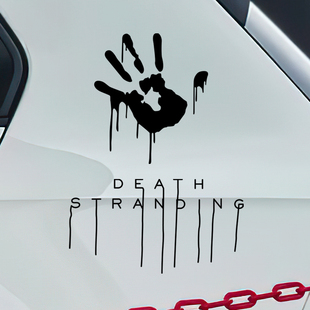 死亡搁浅Death Stranding小岛秀夫游戏车贴防水贴纸汽车装饰贴