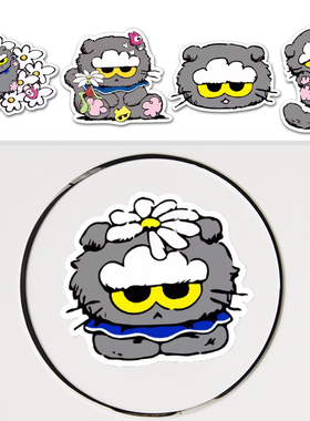 权志龙ZOA个性创意潮牌明星周边汽车贴纸电动车车身装饰车箱贴