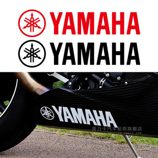 个性 创意logoYAMAHA字母电动车汽车贴纸摩托车头盔防水贴花