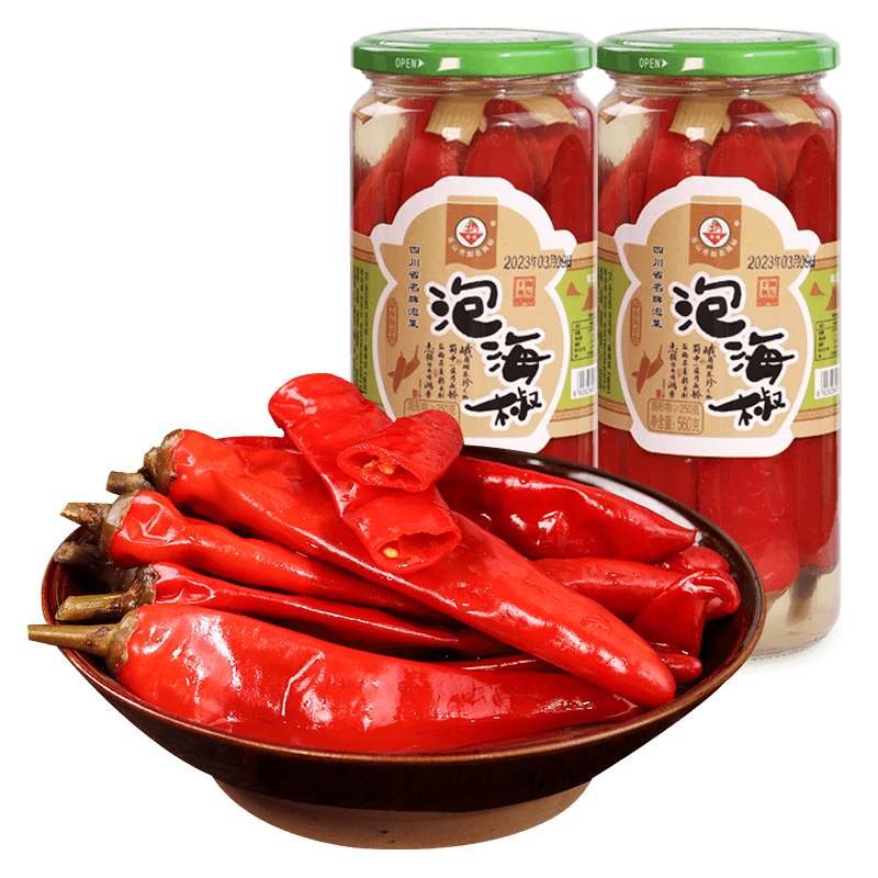 志强非遗泡菜乐山土门泡海椒泡姜