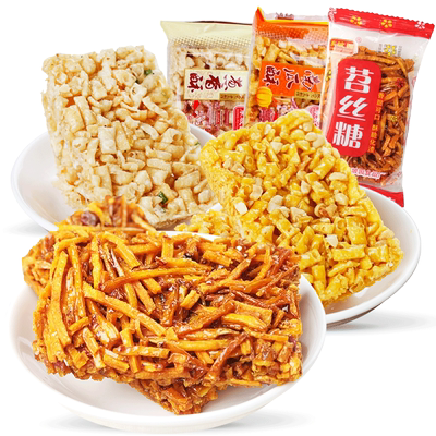 四川特产苕丝糖红薯零食南瓜酥