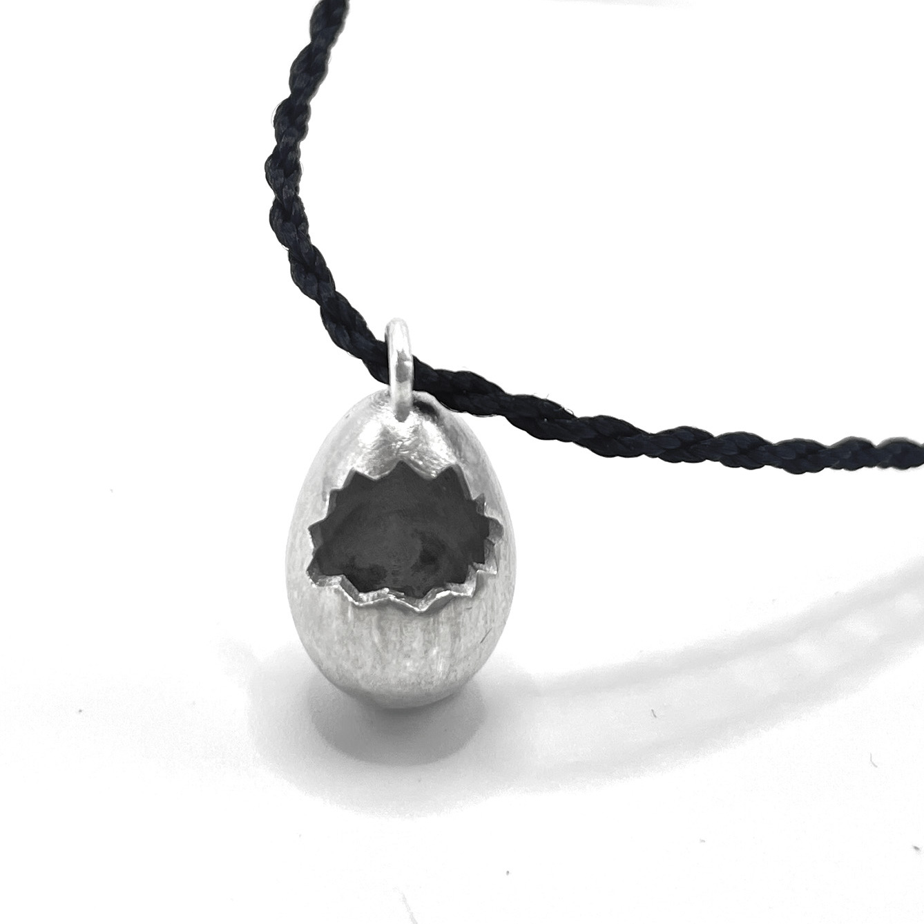 无序状态纯银手工银饰品