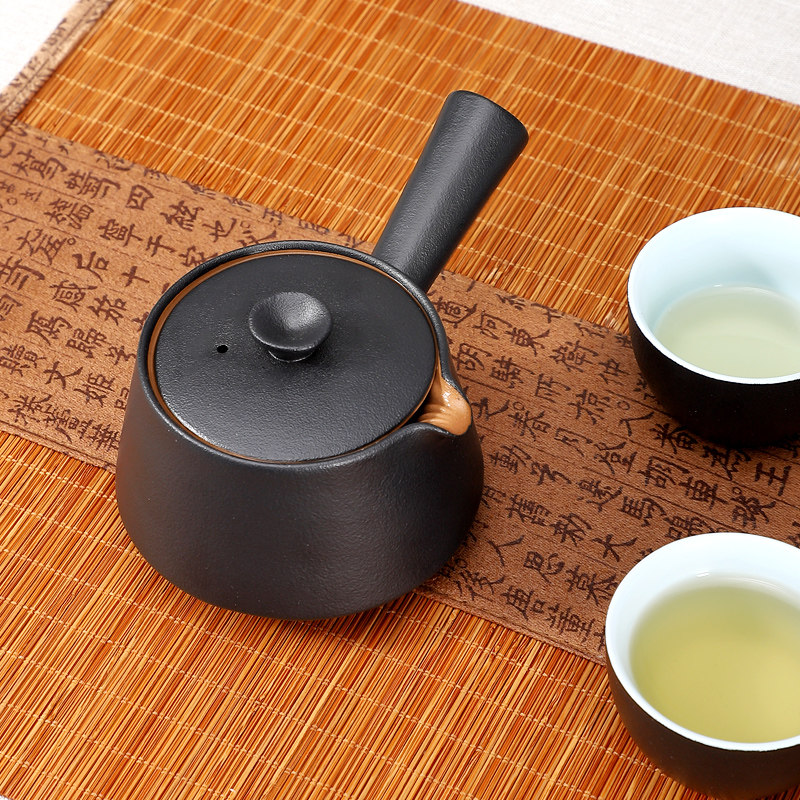 茶具套装家用杯子6只装粗陶瓷中式复古客厅喝茶工夫功夫差距整套