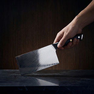 大马士革钢菜刀家用锋利高硬度日式料理主厨刀厨房专用切菜刀