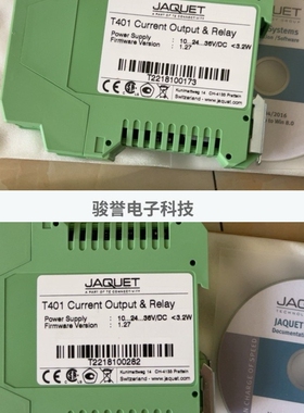 Jaquet T401 继电器 T501.10 全新欢迎议价全新原装
