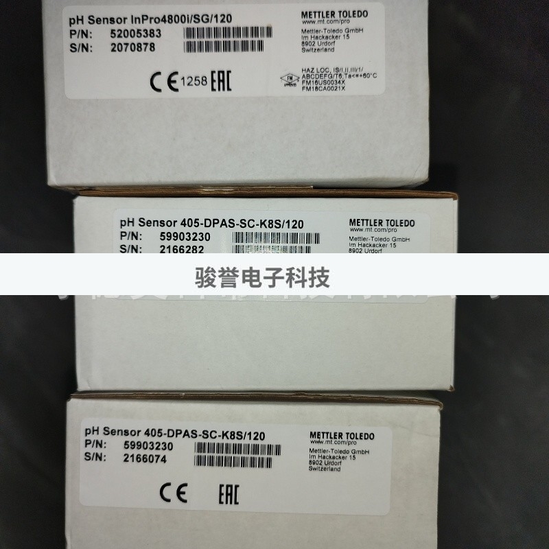 梅特勒Inpro4800i/SG/120 52005383 405-DPAS-SC-K8S 59903230议