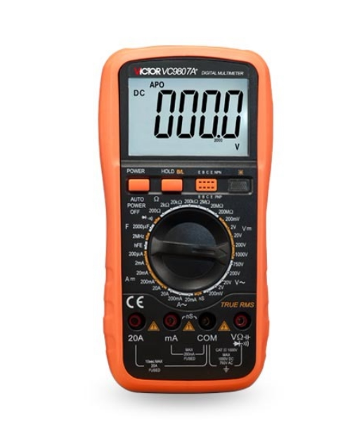 胜利万用表vc9807a