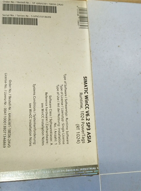 西门子软件6AV6 381-1BE06-2AV0现货6AV6381-1BE06-2AV0全新原装