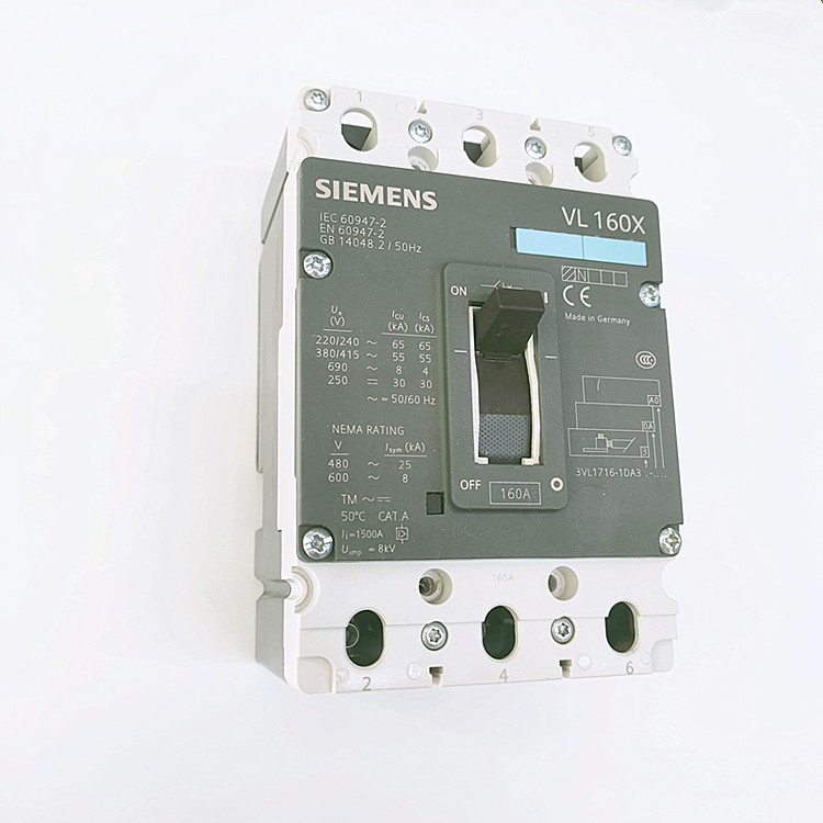 西门子断路器 VL160X  3P  160A 3VL9300-3HE00 VL160X-VL250