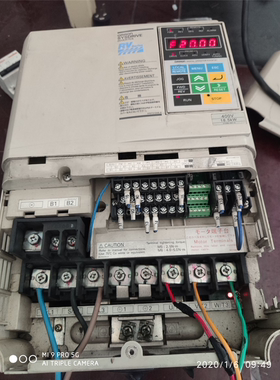 原装拆机欧姆龙变频器3G3RV-A4185-ZV1
