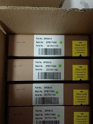 全新 ABB  模块SPDSI14全新原装拍前请询价