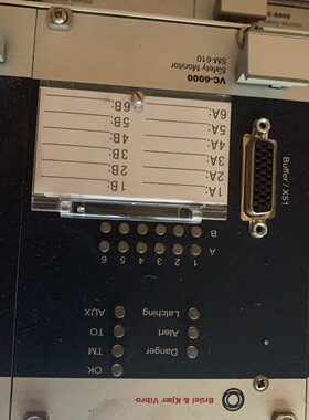 申克 VC-6000 SM-610 安全监控模块全新原装拍前请询价