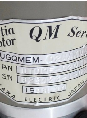 Yaskawa Electric UGQMEM-02MAKO全新原装拍前请询价