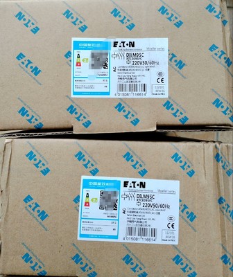 伊顿交流接触器DILM95C  220V现货全新原装拍前请询