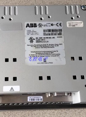 ABB触摸屏CP635 D1 1SAP535100R0001 现货请询价