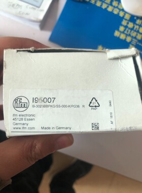 易福门传感器I95007全新原装停产系列
