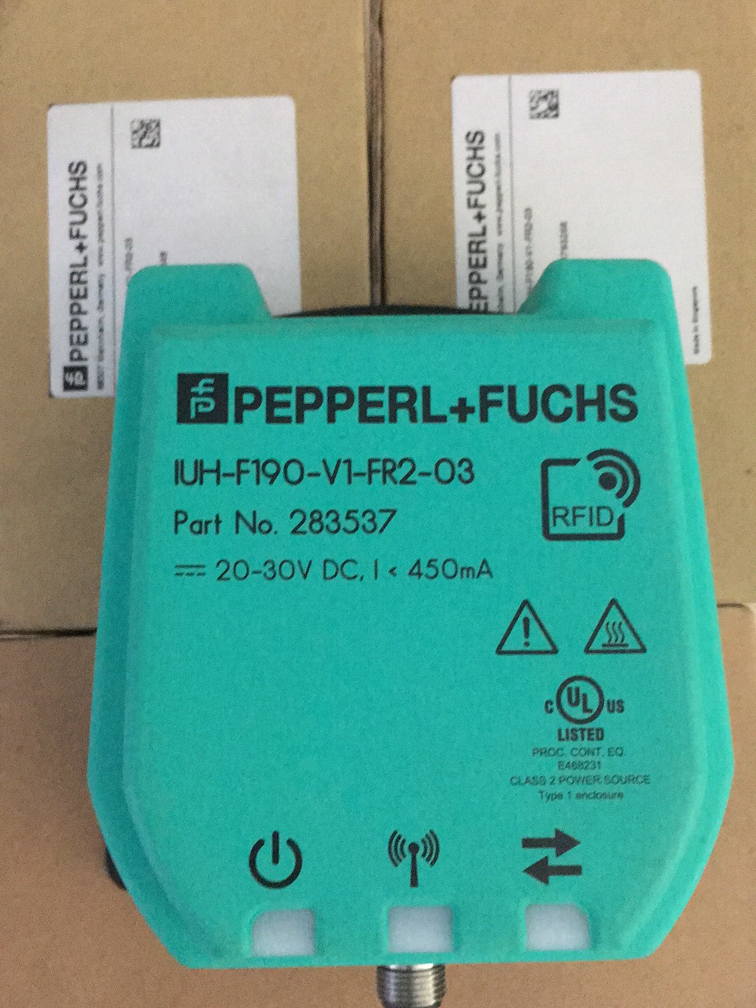 全新倍加福RFID超高频读头 IUH-F190-V1-FR2-03全新原装拍前请询