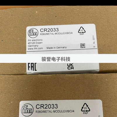 ifm易福门控制模块 CR2032  CR2033全新欢迎议价全新原装