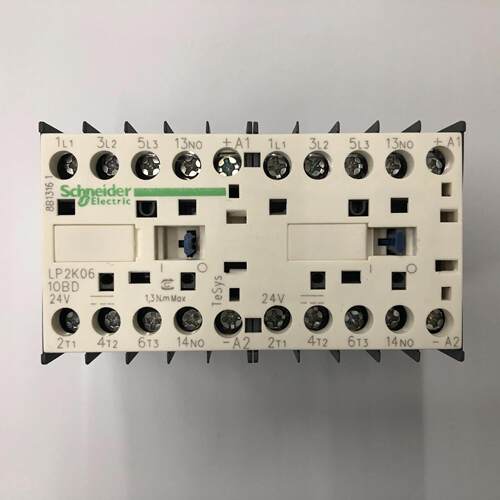 原装LP2K0610BD DC24V施耐德机械联锁可逆直流接触器