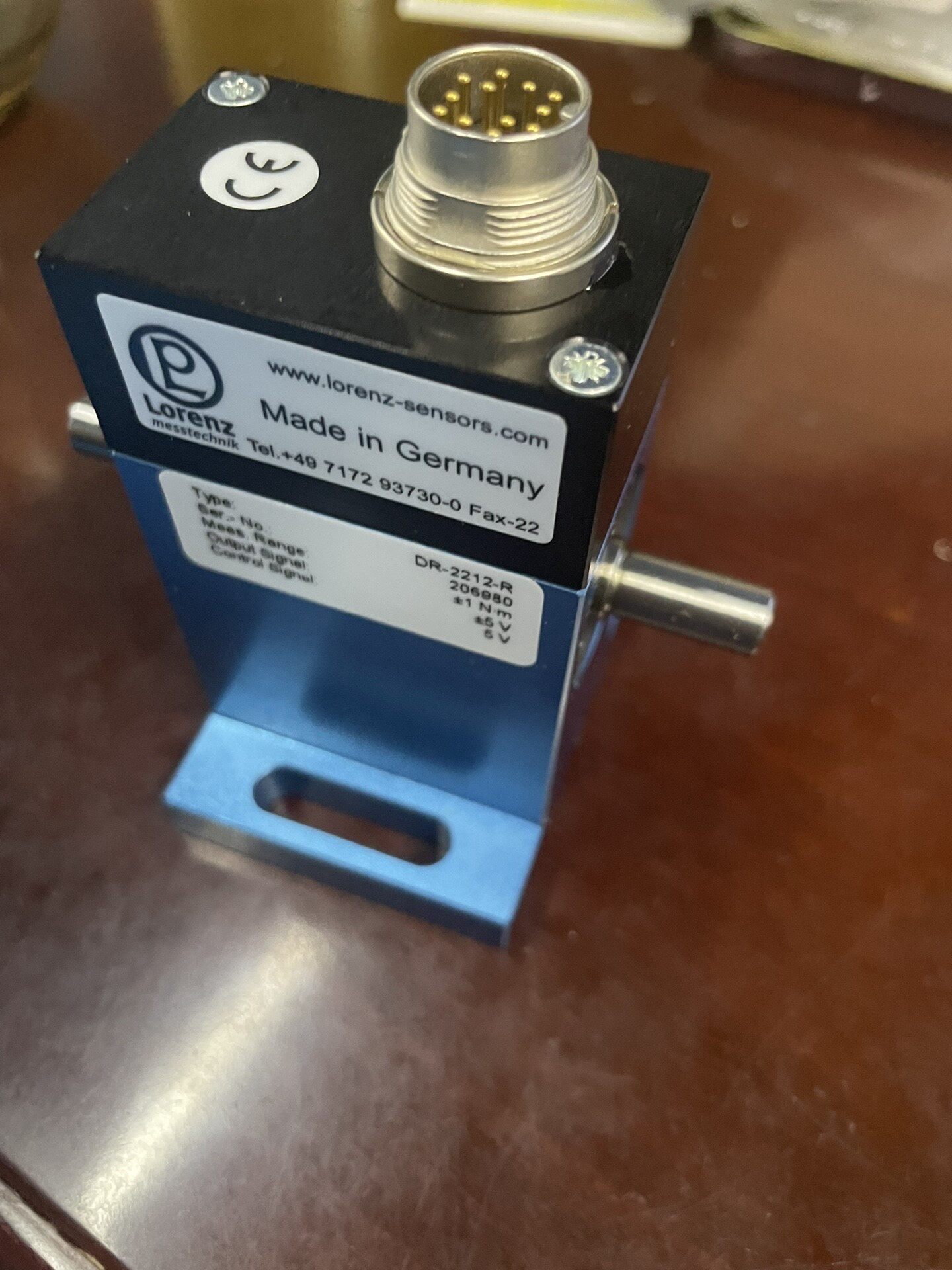 lorenz 梅斯泰克DR-2212-R 1Nm德国原装扭矩传感器原装拍前请询