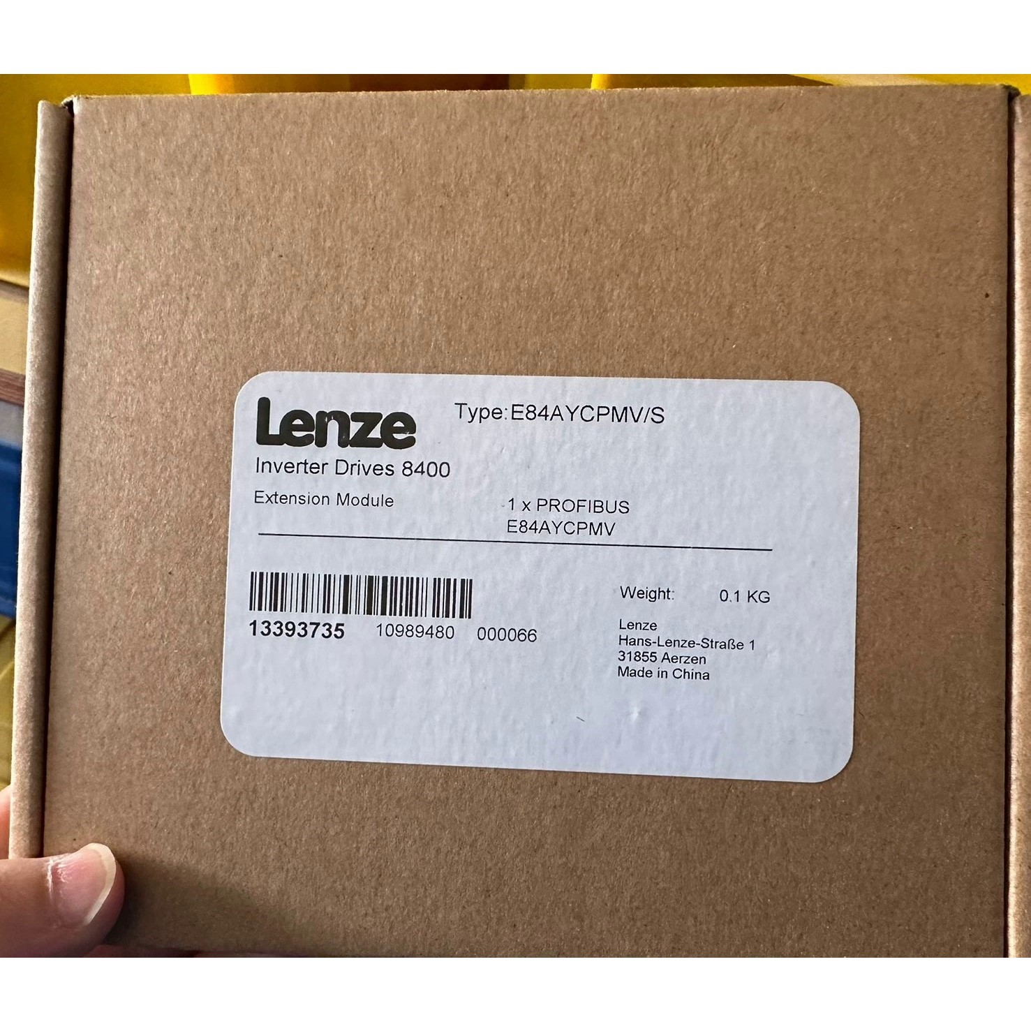 Lenze伦茨全新通讯模块E84AYCPMV/S全新原装拍前请询价