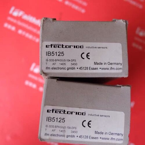 IFM IB5125 易福门全新电感式传感器 IB-3030-BPKG/US-104-DPS全