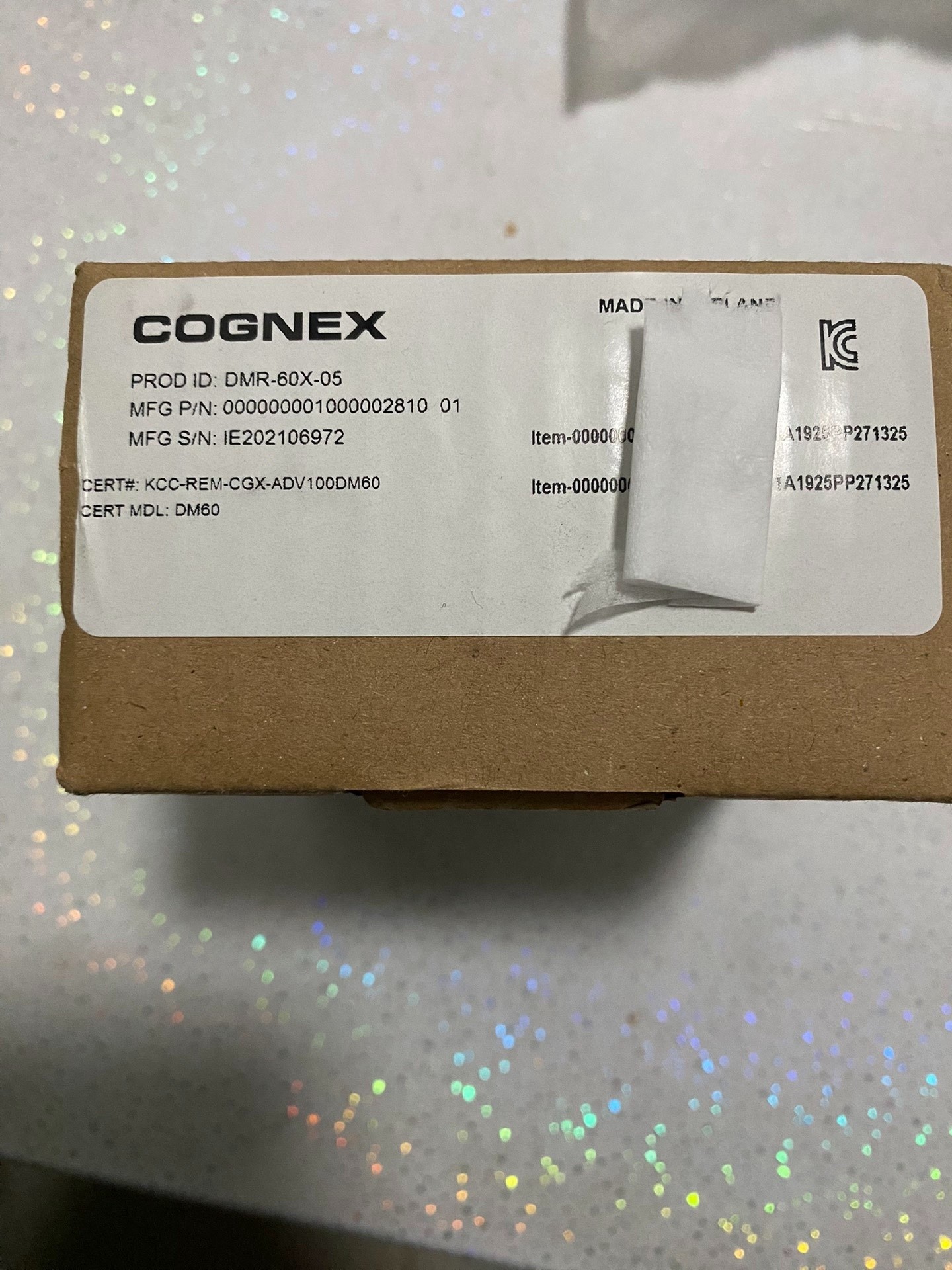 全新康耐视DMR-60X-05全新原装拍前请询价