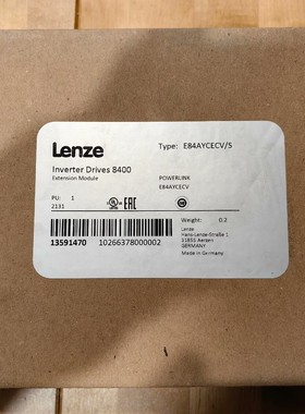 伦茨通讯模块E84AYCECV/S 全新原装拍前请询价