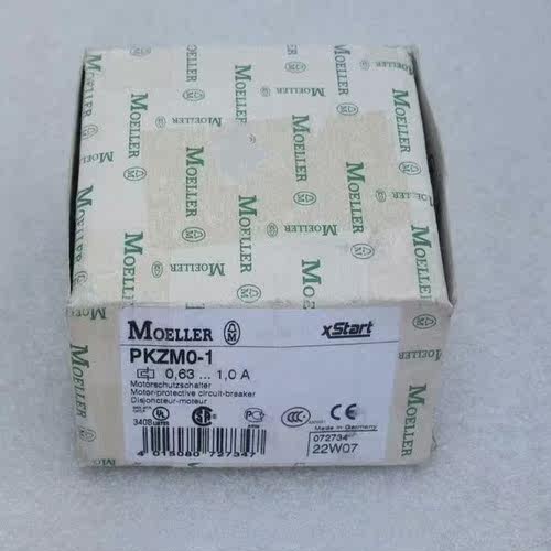 MOELLER穆勒电动机保护断路器 PKZM0-1  PKZM0-6,3原装拍前请询价