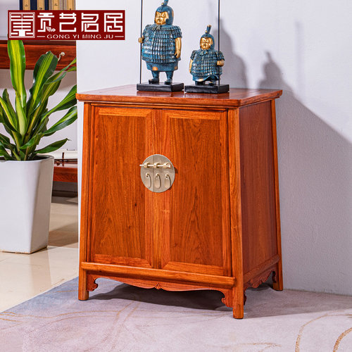 红木家具缅甸花梨木书房玄关客厅