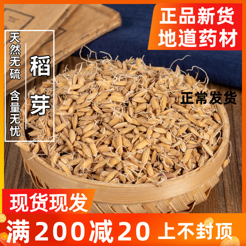 中药材、稻蘖、稻芽稻芽500克/店内另有谷芽炒稻芽麦芽