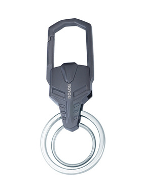 博友牌A5035-1 枪色散装钥匙扣、锁匙扣