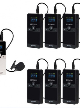 RETEKESS TT116降噪讲解器导览器 讲解博物馆会议政企参观200m