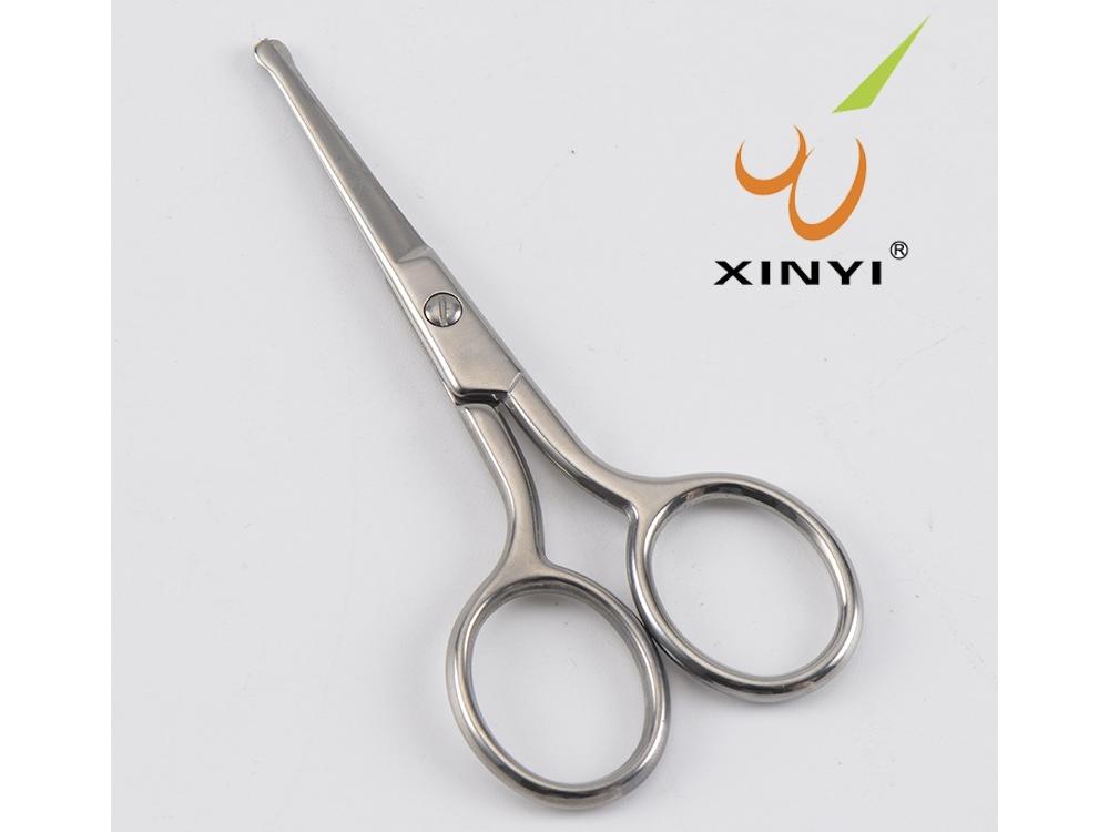 新毅XINYI 美容剪 多用的小剪刀 鼻毛剪 不锈钢材 化妆工具10285