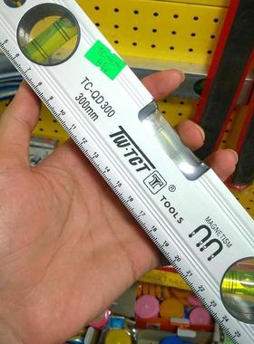 TCT牌带磁水平尺50CM30CM60CMTC-QD500磁性黑科技