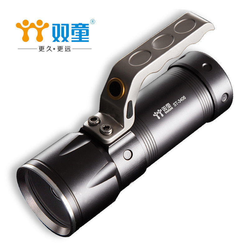 双童强光可充电户外led夜钓灯图片