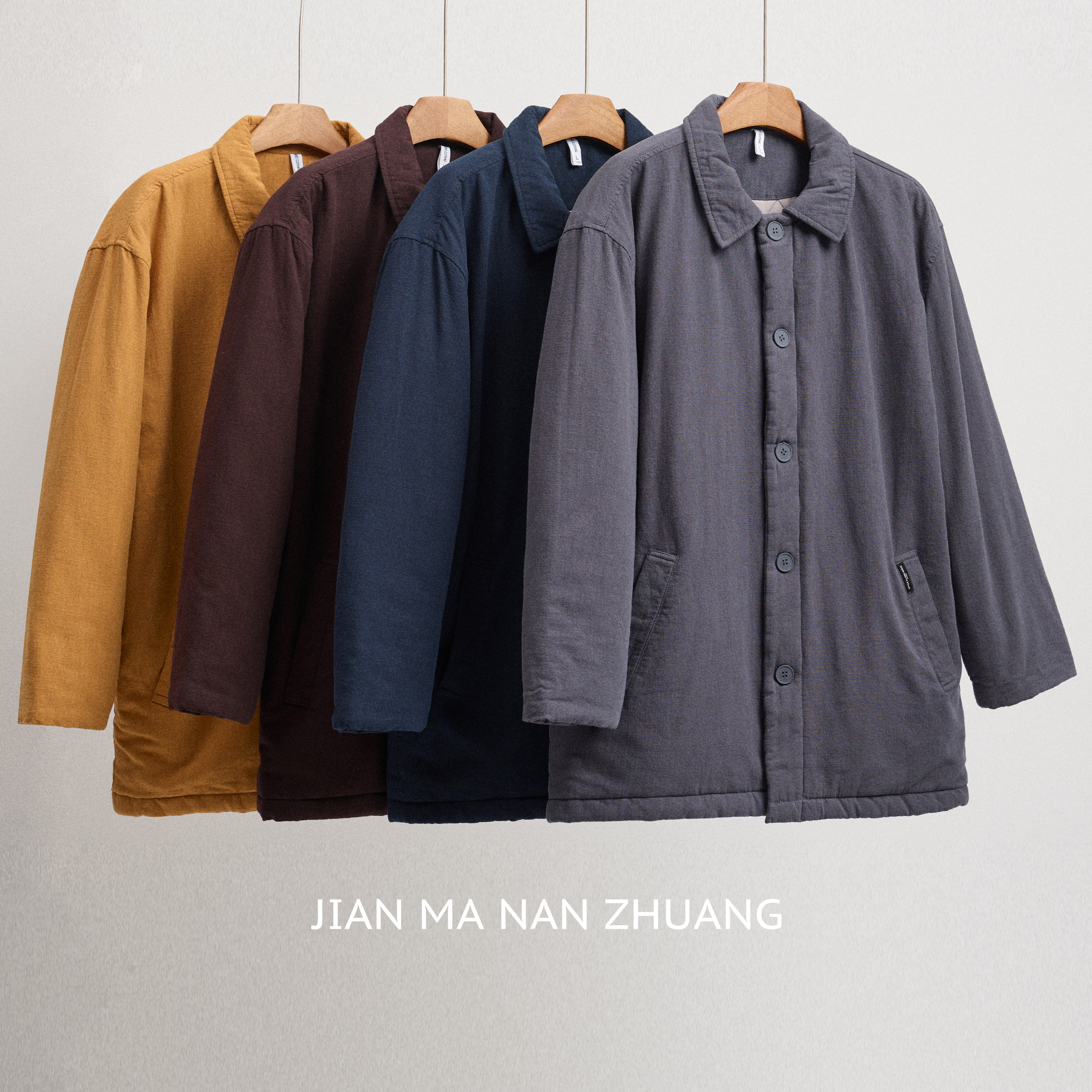 简麻男装中长款加厚保暖棉衣男冬季新款宽松百搭休闲棉服外套袄子,男装,棉衣,淘宝优惠券,粉丝福利购,淘宝优惠卷