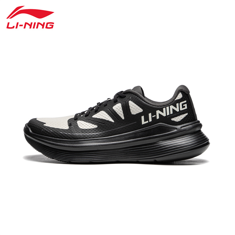 李宁男子轻便透气运动休闲跑步鞋