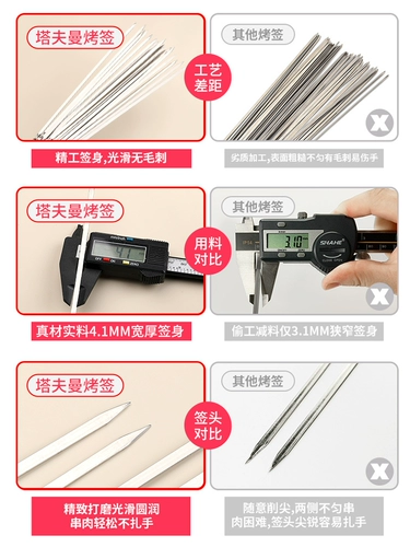 Барбекю -Познакомиться с ягнцом из нержавеющей стали, уклонный для барбекю с железной туннель