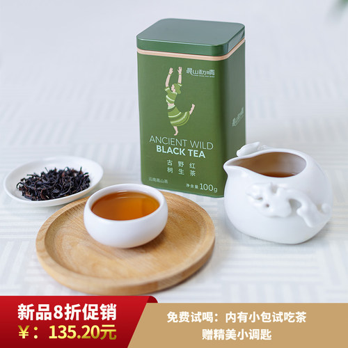 云南古树野生红茶100g一级高山茶罐装2025年新茶