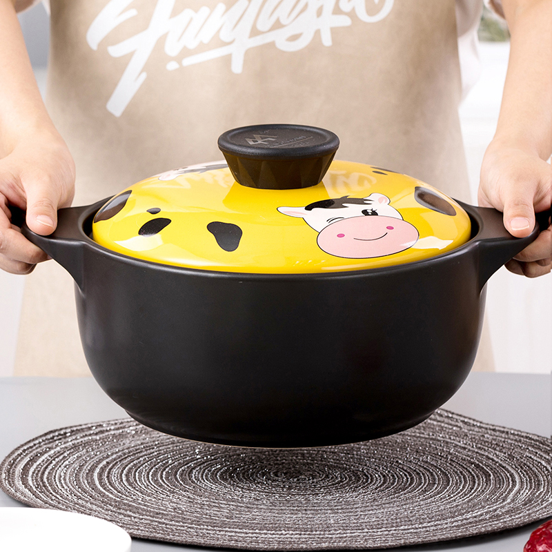 砂锅炖锅家用燃气专用陶瓷锅明火